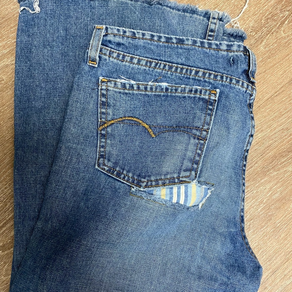 American Eagle low rise flare